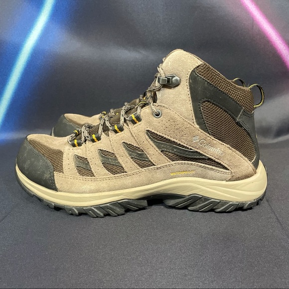 Columbia Crestwood Mid Hiking Boots Men’s Size 8.5 - Picture 3 of 5